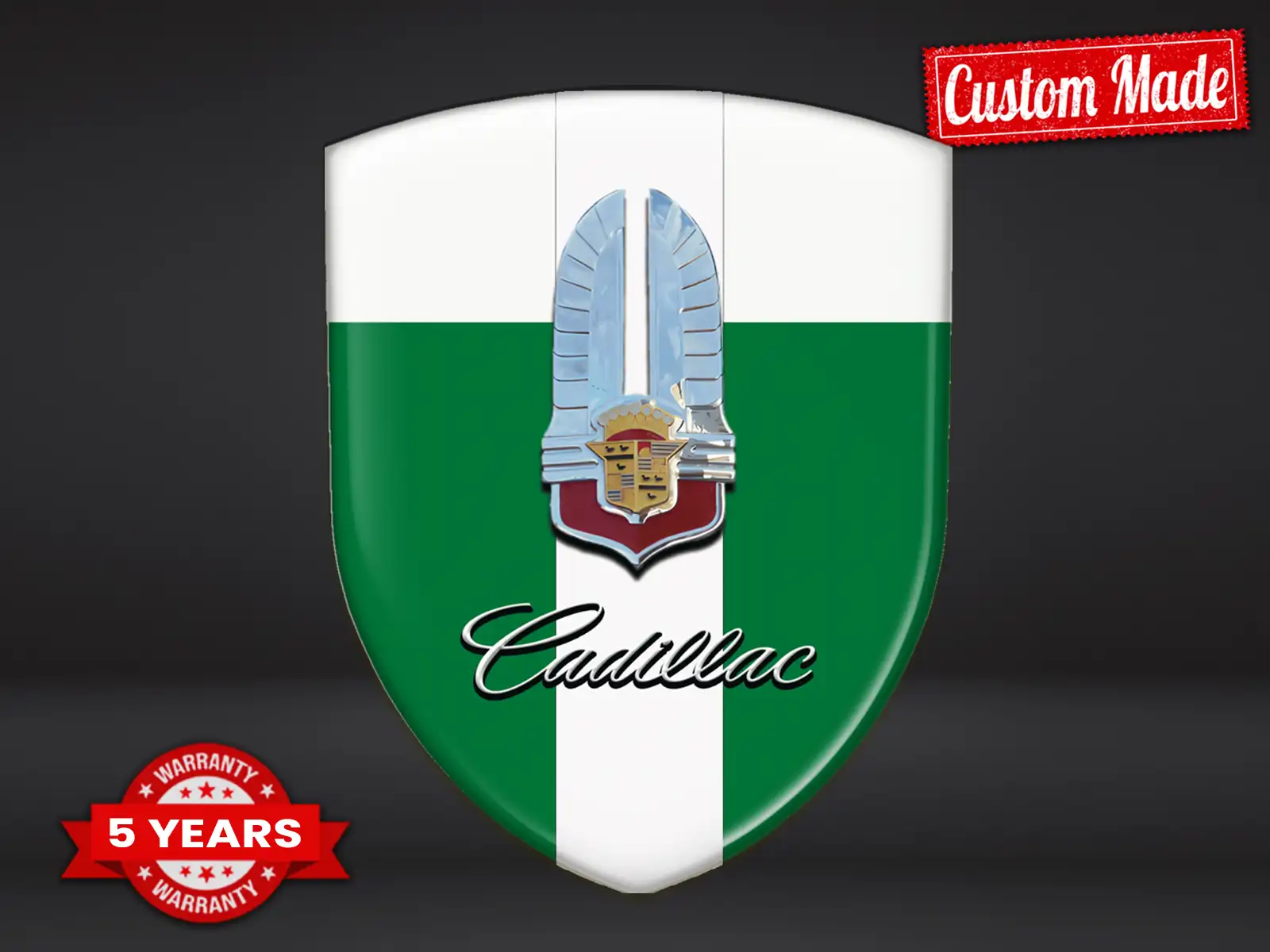 Cadillac Logoaufkleber Pro Max Robust Elegant Layout